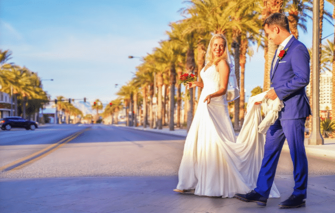 Elegant Wedding Dress Styles for Getting Married in Las Vegas